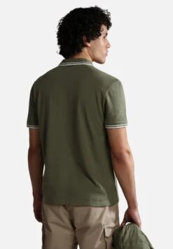 Napapijri Macas - Poloshirt - Green Lichen -Napapijri e05af8bac52f4f1aaff1b28f40dae9a6