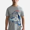 Napapijri S-Forsteri - T-Shirt Print - Gray Ghost -Napapijri e20799a833704fd683da4d6c8a2fa382