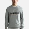 Napapijri B-Iceberg - Sweater - Gray Ghost -Napapijri e6d4d2507fb84b6a810b054db2804c90
