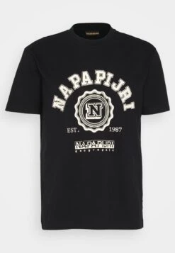 Napapijri S-Quito Ss - T-Shirt Print - Black -Napapijri e7d31d883c5749b6beb58a7353f7bba9