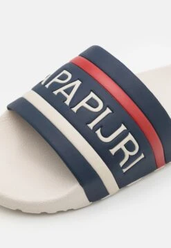 Napapijri Stream - Muiltjes - White/Navy -Napapijri e7f54c10928f4360909349a9c85475a6