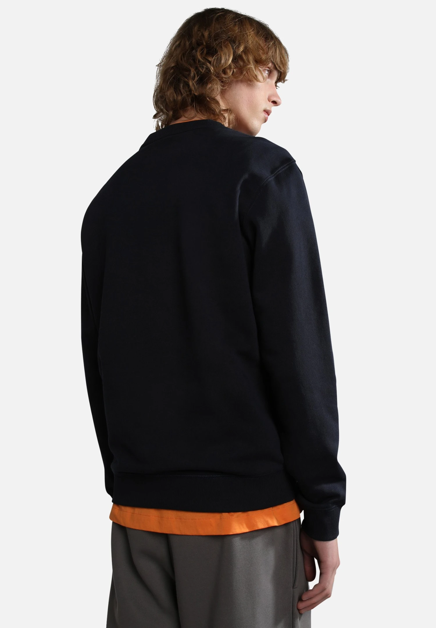 Napapijri Ice Crew Neck Summer - Sweater - Blu Marine 5 Napapijri Ice Crew Neck Summer - Sweater - Blu Marine - Afbeelding 3