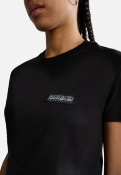 Napapijri Morgex - T-Shirt Basic - Black -Napapijri e97f585a44674eac9d4022d5471cb094