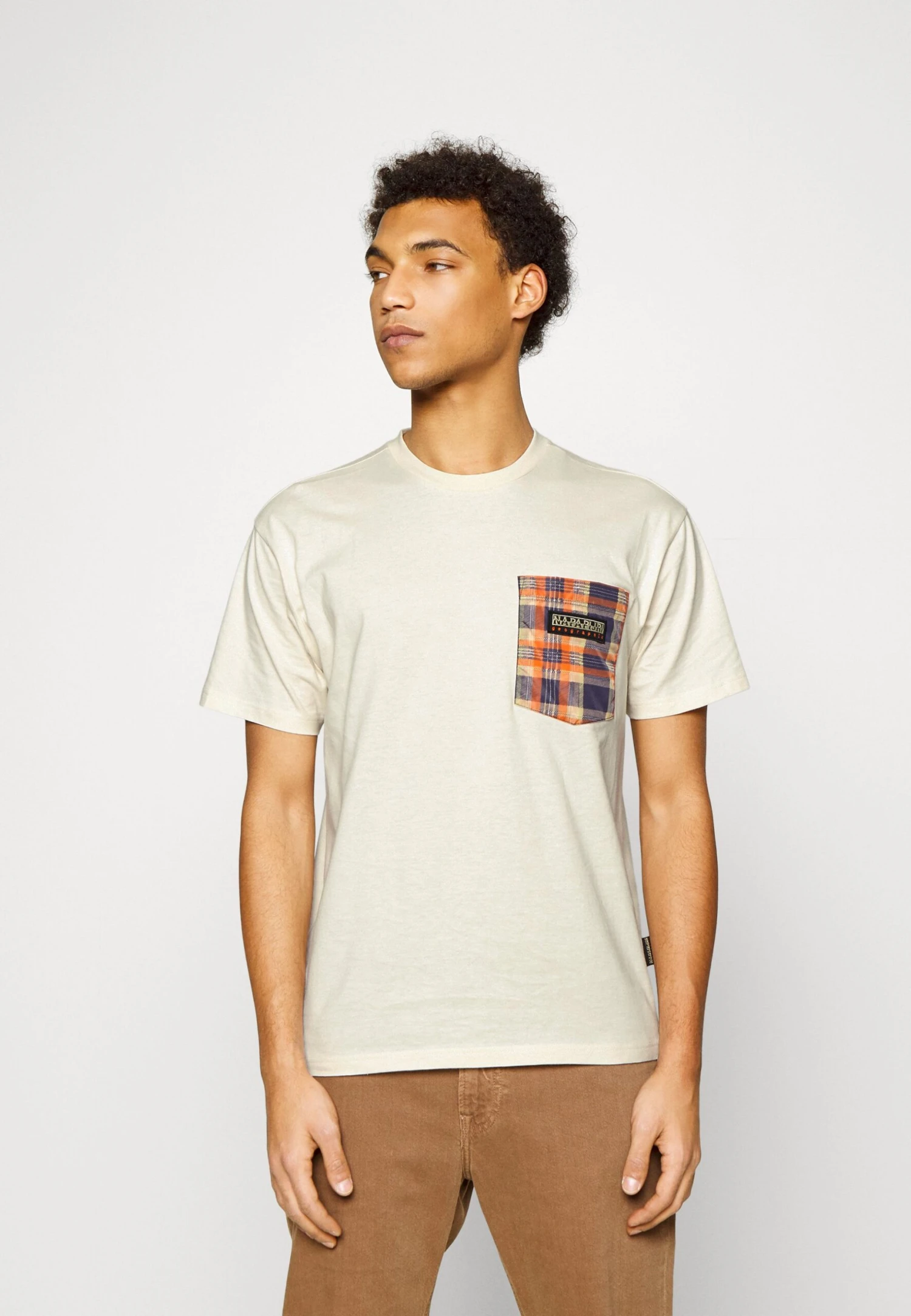 Napapijri X Liberty Candolle - T-Shirt Print - Whitecap Gray 3 Napapijri X Liberty Candolle - T-Shirt Print - Whitecap Gray