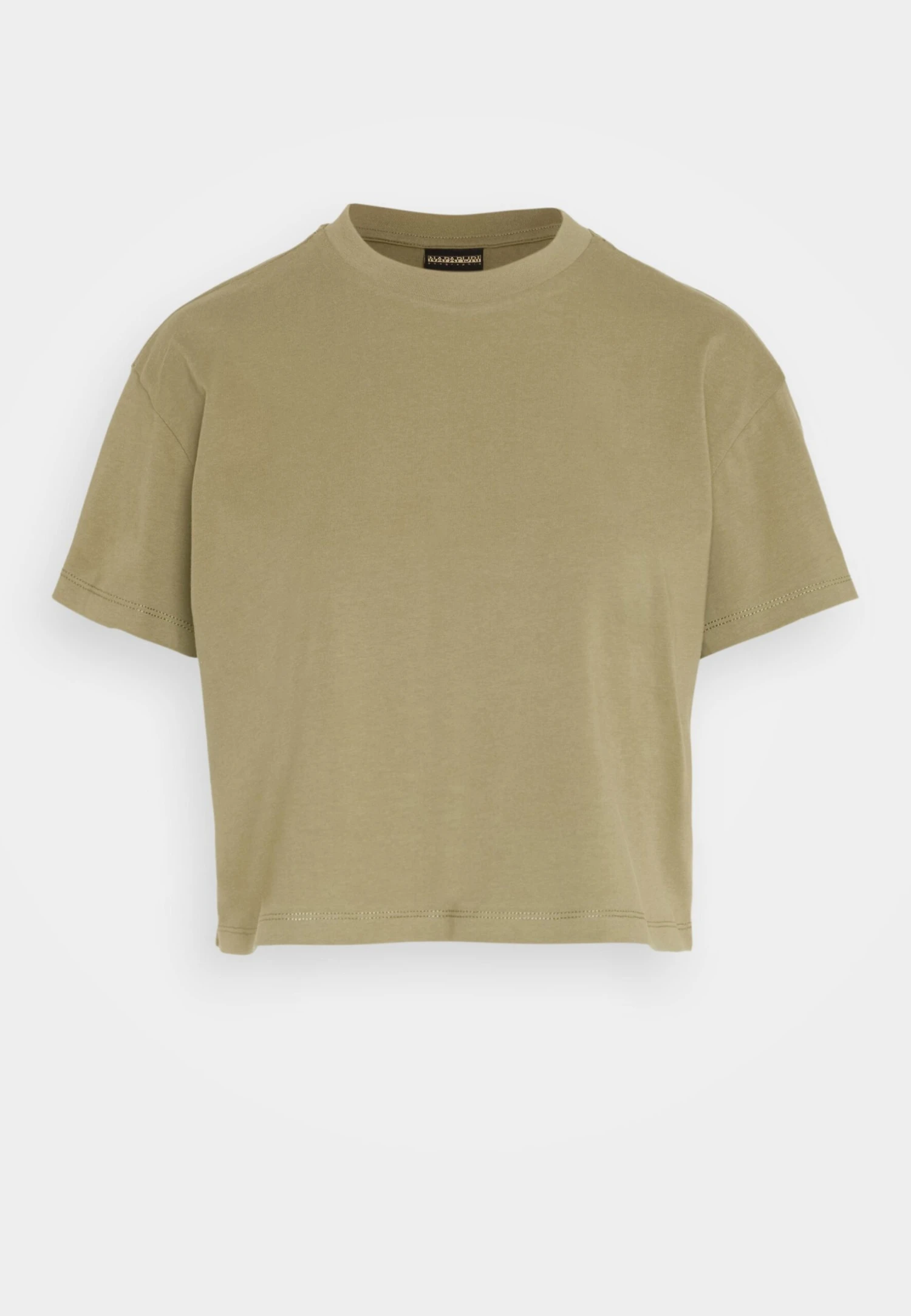 Napapijri Cenepa Crop- T-Shirt Print - Green Lichen 7 Napapijri Cenepa Crop- T-Shirt Print - Green Lichen - Afbeelding 5