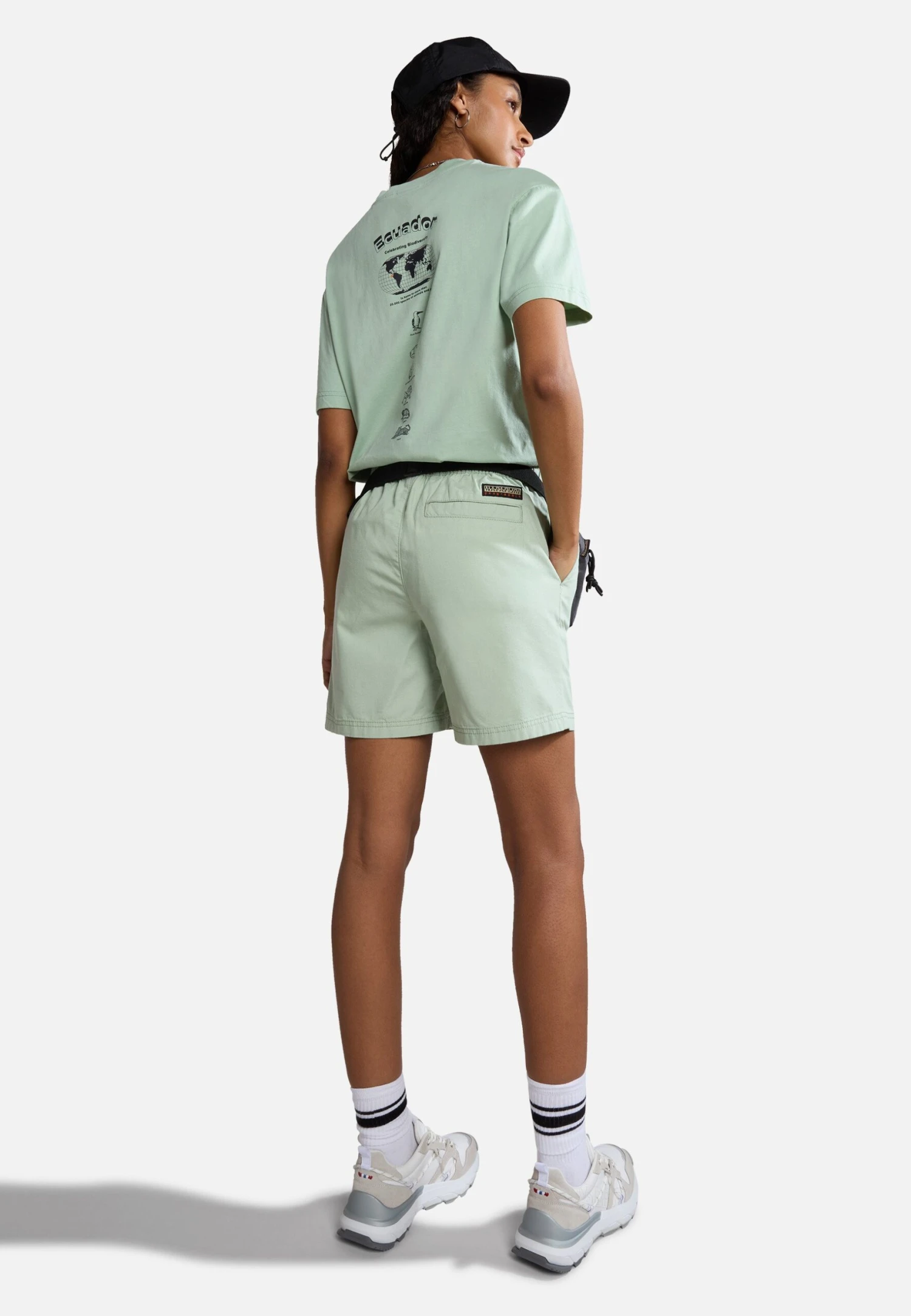 Napapijri Paradise- T-Shirt Print - Green Frost G1E 8 Napapijri Paradise- T-Shirt Print - Green Frost G1E - Afbeelding 6