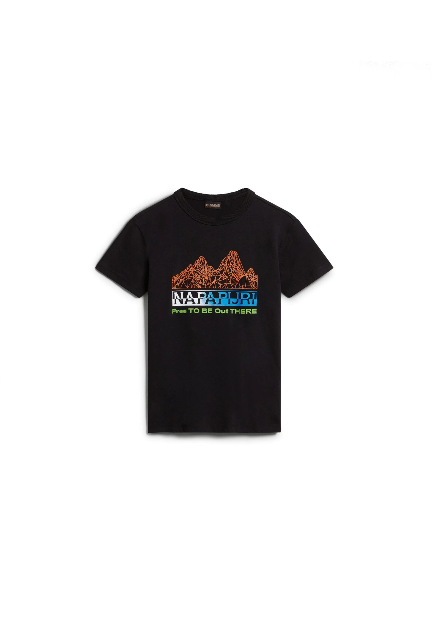 Napapijri K S-Fuji - T-Shirt Print - Black 3 Napapijri K S-Fuji - T-Shirt Print - Black