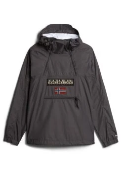 Napapijri Northfarer - Lichte Jas - Dark Grey Solid -Napapijri ed451f84ecf0434b8e6a3dfd773f8207