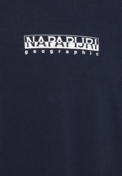 Napapijri Box - T-Shirt Print - Blu Marine -Napapijri edf92713d83347a1a959d08b128bee41