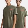 Napapijri S-Pajas Ss - T-Shirt Print - Green Lichen -Napapijri efbf50a541944a098d8872c14b7b9ec8