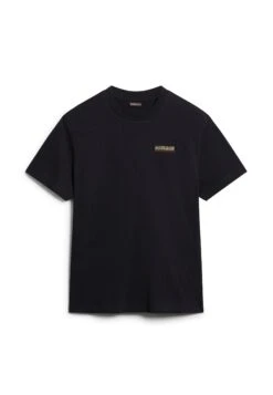 Napapijri S-Iaato - T-Shirt Basic - Black -Napapijri efd52d20edc74f5fa63225225924f19a