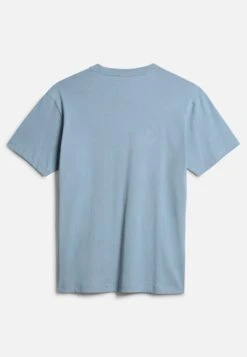 Napapijri Daule - T-Shirt Print - Blue Faded Bb -Napapijri eff15bf4e4164cba9aeadafa893fe255