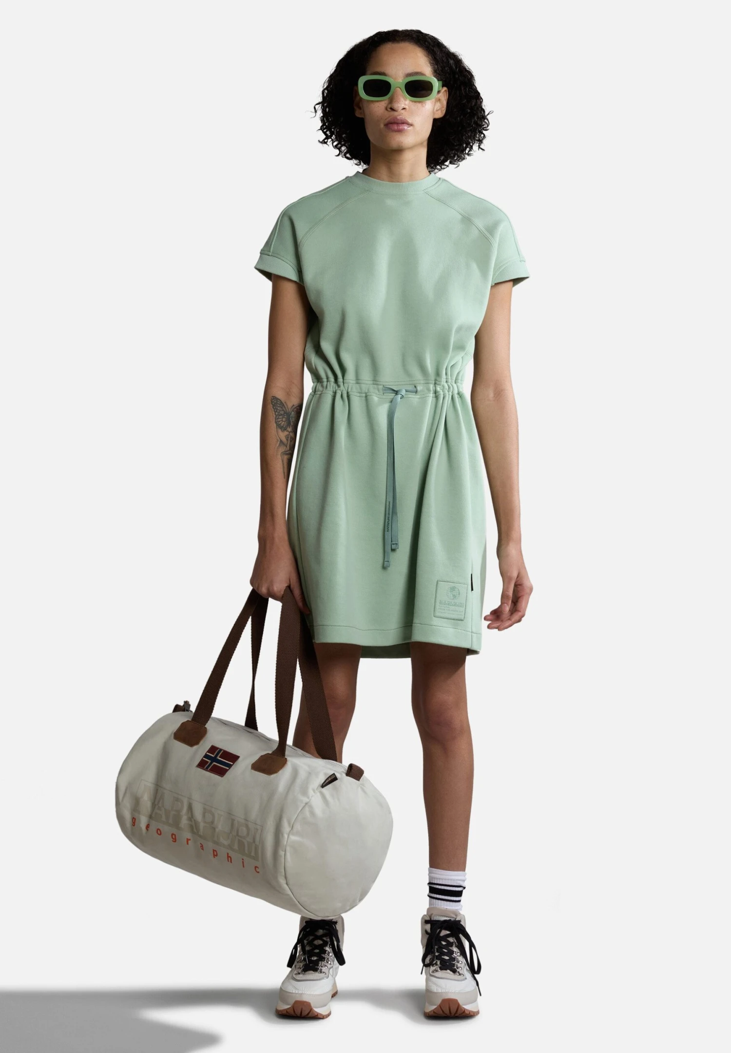 Napapijri Loja - Jerseyjurk - Green Frost 4 Napapijri Loja - Jerseyjurk - Green Frost - Afbeelding 2