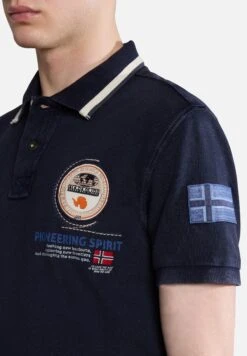 Napapijri Gandy - Poloshirt - Blu Marine -Napapijri f4ee4d4b11b34089bbb9823acb93b564
