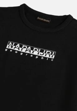 Napapijri S-Box - T-Shirt Print - Black Logo Mbu -Napapijri f5e467636f294098a4448f5211ae2c7b