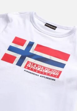 Napapijri Zamora - T-Shirt Print - Flag Colored Fj2 -Napapijri faddab364f01413882ad609cff6a99a0