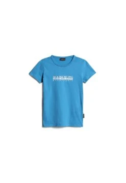 Napapijri S-Box - T-Shirt Print - Blue Mediterran