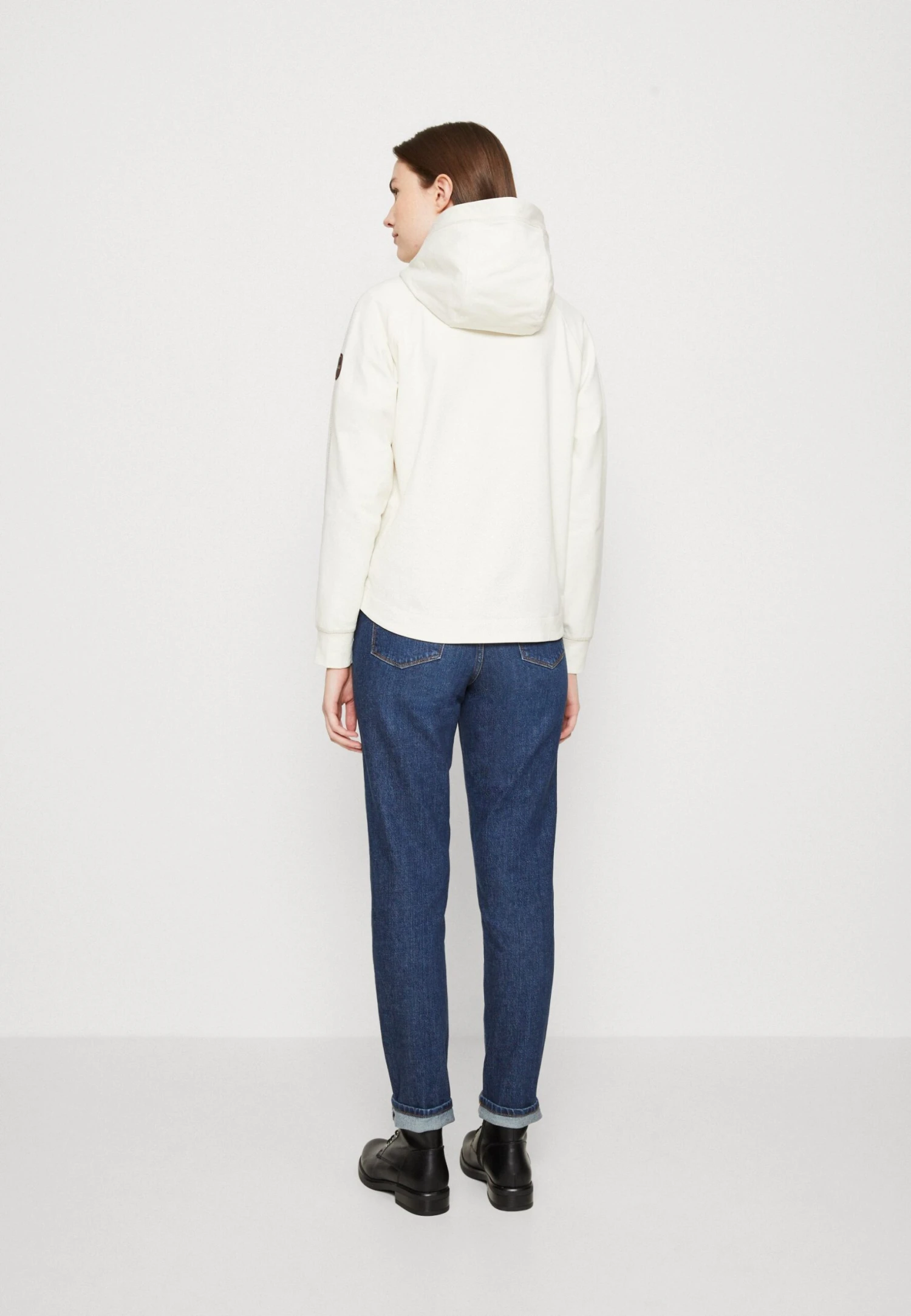 Napapijri Morona- Sweater Met Rits - White Whisper 5 Napapijri Morona- Sweater Met Rits - White Whisper - Afbeelding 3