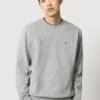 Napapijri Balis Crew- Sweater - Medium Grey Melange -Napapijri fcb9e22983324b3fbd772d9e98b834b0
