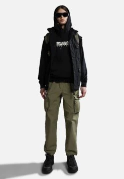 Napapijri Napo- Hoodie - Black -Napapijri fd9fe82b44aa4034b0693e22026648a2