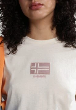Napapijri Ibarra - T-Shirt Print - White Whisper -Napapijri fec24cfb1af54e34b5f343b5aaf81a2f