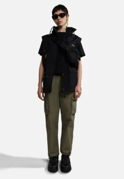 Napapijri S-Morgex W - T-Shirt Basic - Black -Napapijri fefdf8befbba4f74b9eb124218b4a74b