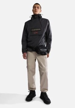 Napapijri Northfarer - Lichte Jas - Dark Grey Solid -Napapijri ff8b285c17344602a037087abd15c4f6